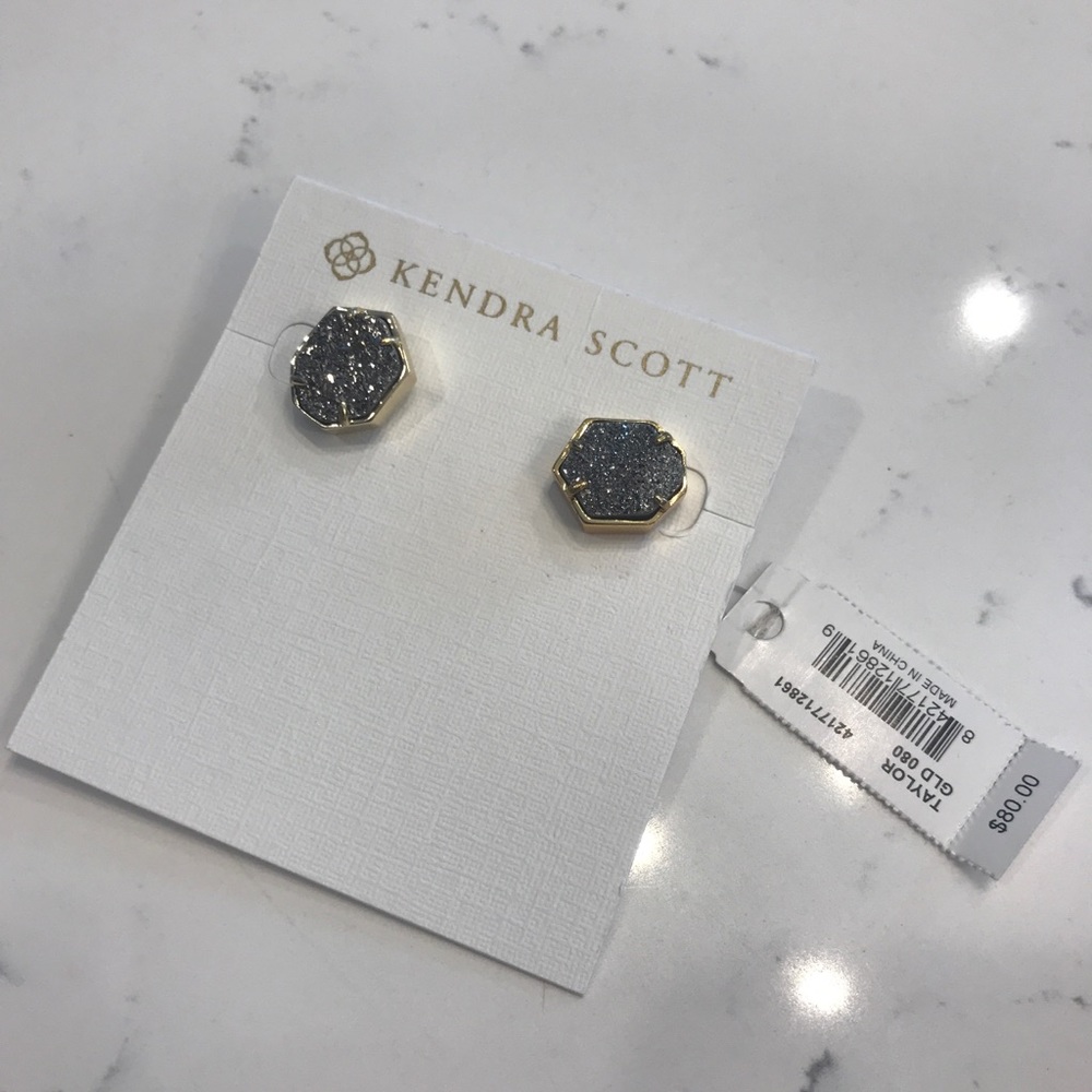 Kendra Scott Taylor Gold Stud Earrings
